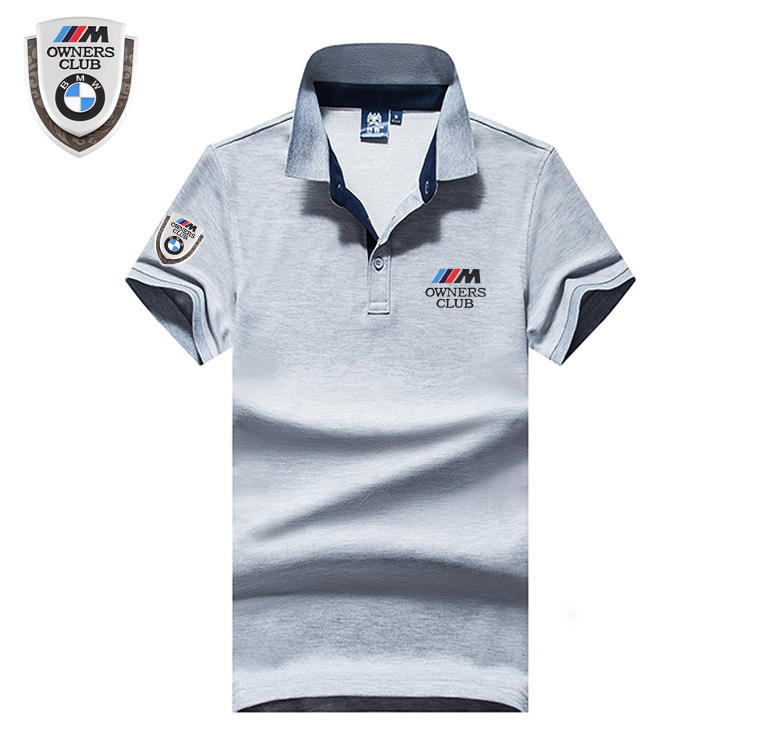 2022 Polo BMW Motorsport Owners Club Homme Pique Col Contrasté Coton Manche Courte